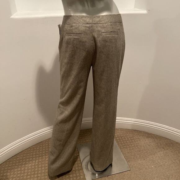 Classiques Entier Neutral Multi  Plaid Dress Pants Size 2 BNWOT - Picture 11 of 11